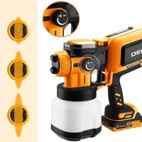 Краскораспылитель Deko DKSG20K4 (с 1-им АКБ) - Превью изображения №6 — Интернет-магазин Time-Shop