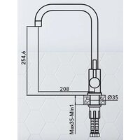 Смеситель AV Engineering AVZAR4-B304BK-737 - Превью изображения №2 — Интернет-магазин Time-Shop