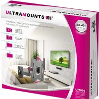 Кронштейн для телевизора Ultramounts UM899 (черный) - Превью изображения №8 — Интернет-магазин Time-Shop