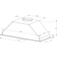 Кухонная вытяжка Akpo Neva II 80 WK-9 (нержавеющая сталь) - Превью изображения №10 — Интернет-магазин Time-Shop