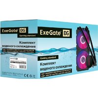 Система жидкостного охлаждения для процессора ExeGate BlackWater-240.PWM.ARGB EX293458RUS - Превью изображения №9 — Интернет-магазин Time-Shop