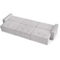 Диван Mio Tesoro Манчестер 292 1.5ек-1.5ек-1.5ек (841 светло-серый) - Превью изображения №9 — Интернет-магазин Time-Shop