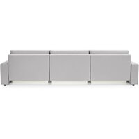 Диван Mio Tesoro Манчестер 292 1.5ек-1.5ек-1.5ек (841 светло-серый) - Превью изображения №10 — Интернет-магазин Time-Shop