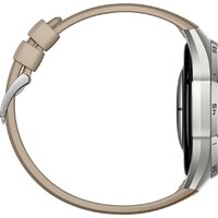 Умные часы Huawei Watch GT 6 Pro 46 мм (серебристый, с коричневым плетеным ремешком, международная версия) - Превью изображения №6 — Интернет-магазин Time-Shop