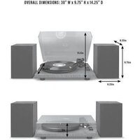 Виниловый проигрыватель Crosley C62 Black - Превью изображения №8 — Интернет-магазин Time-Shop