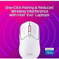 Игровая мышь HyperX Pulsefire Haste 2 Wireless (белый) - Превью изображения №11 — Интернет-магазин Time-Shop