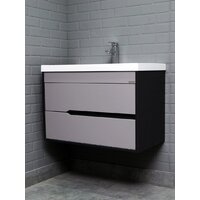 Домино Тумба под умывальник Unit 80 Karat В2 (серый тауп)