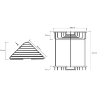  Bemeta Этажерка Cytro 102308132 - Превью изображения №2 — Интернет-магазин Time-Shop
