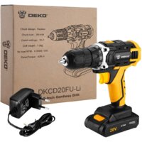 Дрель-шуруповерт Deko DKCD20FU-Li 063-4102 (с 1-им АКБ) - Превью изображения №2 — Интернет-магазин Time-Shop