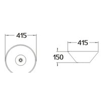 Умывальник SantiLine SL-1068 - Превью изображения №2 — Интернет-магазин Time-Shop