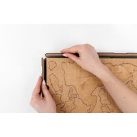 Пазл Woodary Карта мира XXL 3257 - Превью изображения №4 — Интернет-магазин Time-Shop