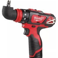 Дрель-шуруповерт Milwaukee M12 BDDXKIT-202C 4933447836 (с 2-мя АКБ, кейс) - Превью изображения №4 — Интернет-магазин Time-Shop