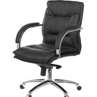 Офисное кресло Бюрократ T-9927SL-LOW (черный) - Превью изображения №9 — Интернет-магазин Time-Shop