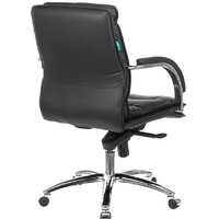 Офисное кресло Бюрократ T-9927SL-LOW (черный) - Превью изображения №5 — Интернет-магазин Time-Shop