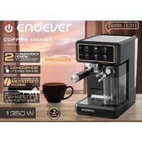 Рожковая кофеварка Endever Costa-1091 - Превью изображения №11 — Интернет-магазин Time-Shop