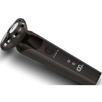 Электробритва Polaris PMR 0611RC wet&dry 5D PRO 5 blades+ (коричневый) - Превью изображения №4 — Интернет-магазин Time-Shop