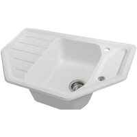 Кухонная мойка Gerhans E08 (белый) - Превью изображения №3 — Интернет-магазин Time-Shop