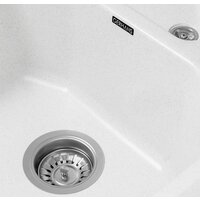 Кухонная мойка Gerhans E08 (белый) - Превью изображения №4 — Интернет-магазин Time-Shop