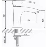 Смеситель Gappo G1207 - Превью изображения №2 — Интернет-магазин Time-Shop