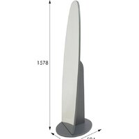 Зеркало Мебелик Стелла 1 (графит темный) - Превью изображения №10 — Интернет-магазин Time-Shop