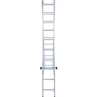 Лестница-стремянка Новая высота NV 122 алюминиевая двухсекционная 2x10 ступеней - Превью изображения №5 — Интернет-магазин Time-Shop
