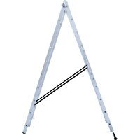 Лестница-стремянка Новая высота NV 122 алюминиевая двухсекционная 2x10 ступеней - Превью изображения №4 — Интернет-магазин Time-Shop