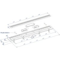 Трап/канал Plast Brno Design SZA3850 - Превью изображения №4 — Интернет-магазин Time-Shop