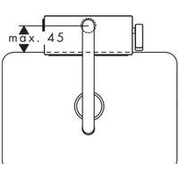 Смеситель Hansgrohe Aquno Select M81 73830670 (матовый черный) - Превью изображения №3 — Интернет-магазин Time-Shop