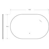  Cezares Зеркало CZR-SPC-VAGUE-1100-700-MOV - Превью изображения №7 — Интернет-магазин Time-Shop