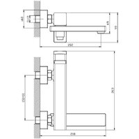 Комплект смесителей Raglo R30.30.09 - Превью изображения №2 — Интернет-магазин Time-Shop