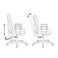 Офисное кресло Бюрократ CH-W545 (красный) - Превью изображения №6 — Интернет-магазин Time-Shop