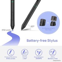 Графический планшет Parblo Intangbo M (сиреневый) - Превью изображения №7 — Интернет-магазин Time-Shop