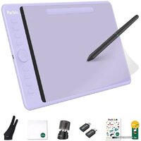 Графический планшет Parblo Intangbo M (сиреневый) - Превью изображения №4 — Интернет-магазин Time-Shop