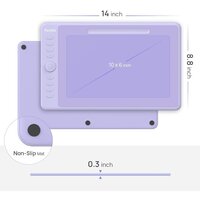 Графический планшет Parblo Intangbo M (сиреневый) - Превью изображения №3 — Интернет-магазин Time-Shop