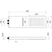 Душевая лейка Aquatek AQ2085CR - Превью изображения №2 — Интернет-магазин Time-Shop