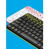 Офисный набор Logitech MK240 Nano 920-008198 (черный) - Превью изображения №5 — Интернет-магазин Time-Shop