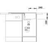 Кухонная мойка Blanco Zia 45 SL 516748 (антрацит) - Превью изображения №5 — Интернет-магазин Time-Shop