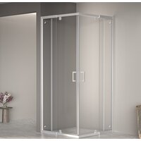 RGW PA-038 350803899-11 90x90 (хром/прозрачное стекло)