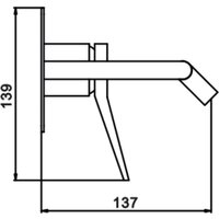 Смеситель Hansen HL12099-D - Превью изображения №4 — Интернет-магазин Time-Shop