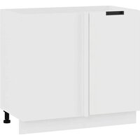 Трия Гренада 1Н9У угловой с одной дверью (белый/холст белый)