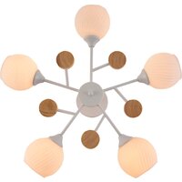 Люстра средней высоты Rivoli Chiara 9180-305 Б0068452 - Превью изображения №4 — Интернет-магазин Time-Shop