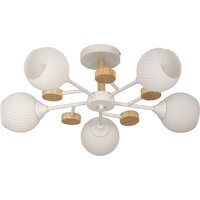 Люстра средней высоты Rivoli Chiara 9180-305 Б0068452 - Превью изображения №6 — Интернет-магазин Time-Shop