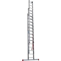 Лестница-стремянка Новая высота NV 523 трёхсекционная индустриальная 3x14 ступеней - Превью изображения №4 — Интернет-магазин Time-Shop