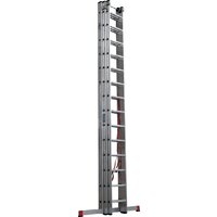 Лестница-стремянка Новая высота NV 523 трёхсекционная индустриальная 3x14 ступеней - Превью изображения №3 — Интернет-магазин Time-Shop