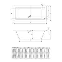 Ванна Cezares Plane-200-90-49-W37 - Превью изображения №3 — Интернет-магазин Time-Shop