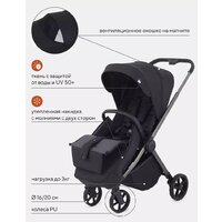 Коляска прогулочная «книга» Rant Golf RA101 (black) - Превью изображения №6 — Интернет-магазин Time-Shop