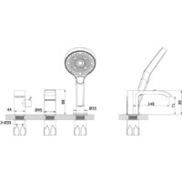 Смеситель Vieir V343532-S - Превью изображения №2 — Интернет-магазин Time-Shop