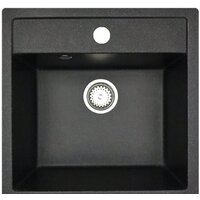 Кухонная мойка БелЭворс Rio + смеситель W74004-2 + дозатор L405F (черный) - Превью изображения №4 — Интернет-магазин Time-Shop