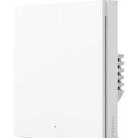 Aqara Smart Wall Switch H1 одноклавишный без нейтрали (белый)