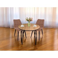 Кухонный стол СВД Юнио Юнио 066.П24.МО (дуб вотан) - Превью изображения №4 — Интернет-магазин Time-Shop